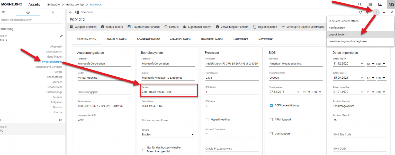 Datenbank-Feldnamen über UUX Oberfläche Herausfinden (Layout Designer)